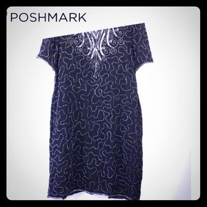 Jaisgumo beaded silk dress,